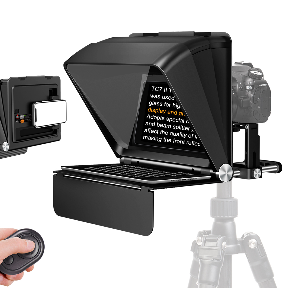 LENSGO TC7II Portable Phone+Camera Teleprompter